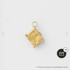 アガット　美品　ネックレスチャーム　鍵　キー K5ダイヤモンドネックレスチャーム｜ネックレスチャーム