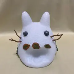 となりのトトロ 大きな貯金箱 雪ん子トトロ 冬季限定ジブリグッズ/となりのトトロ】大きな貯金箱/雪んこ