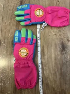 Pint Square スノーグローブ ピンク/グリーン