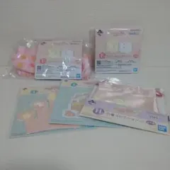 一番くじ　すみっコぐらし　Ｆ賞フェイシャルコレクション２種類と他３点まとめ売り