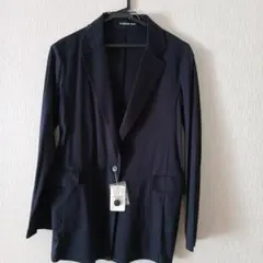 【新品】STRAWBERRY-FIELDS ネイビー テーラードジャケット