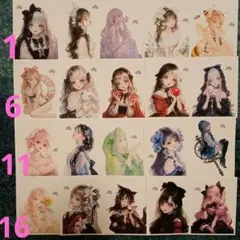 cotton melody様 人物 ステッカー 国内作家 バラ売り可 ④