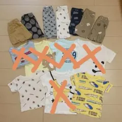 値下まとめ売り夏服　一部新品✨子供服 女の子男の子✨size80-90✨ 9点