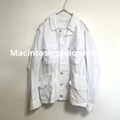 ウィゴー ザスタンダード ファティーグジャケット ホワイト M - メルカリ