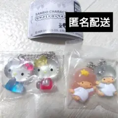 サンリオキャラクターズ　なかよしドロップチャーム　2種セット　ガチャガチャ