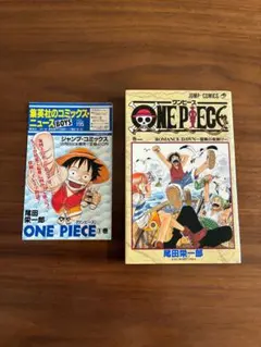 希少】ワンピース 1巻 1刷 初版 コミックニュース付き 集英社 ③