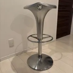 レキサイト　イタリア　シルバー　Raul Barbieri 高さ調節椅子　チェア