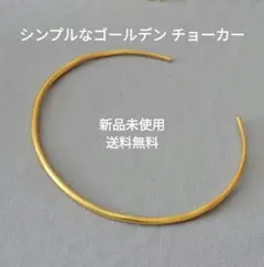 シンプル ゴールド チョーカー