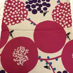 echino ビッグベリー ピンク綿麻生地