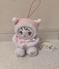 mikko⭐︎Lil ala modeおめかし♡ポンチョ マスコット ムース パフ