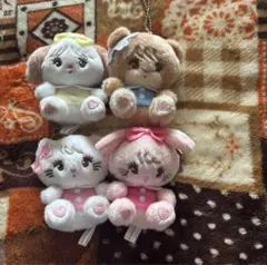 mikko characters ぬいぐるみ 2 全4種コンプセット