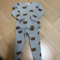 Little Princess クマ柄 ベビーパジャマ 95cm
