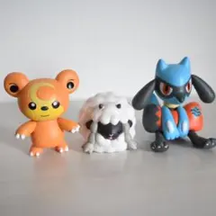 ポケモン おうちで！りらくっしょんマスコット リオルガチャガチャヒメグマウールー