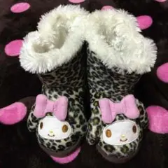 マイメロ♡ひょう柄ブーツ 14センチ