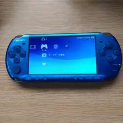 m*j様 青色 PSP3000 本体 バッテリー　メモリースティック16GB 充