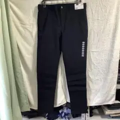 UNIQLO スキニーフィット チノパン ブラック 91cm☆新品☆ＬＬ