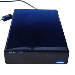 エレコム 2TB 3.0対応 外付けハードディスク ELD-XED020UBKのサムネイル
