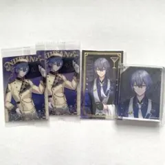 小柳ロウ アニカフェ コロッタ 箔押しカクテルカード/にじさんじウエハース×2枚