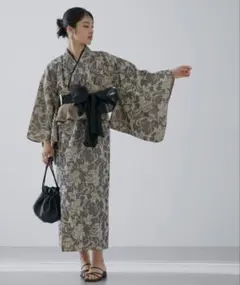 新品 Eaphi 浴衣 BOTANICAL MOTIF YUKATA 2点セット - メルカリ