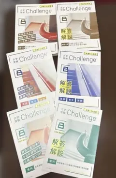 進研ゼミ　大学受験 Challenge 解答解説付き　まとめ売り
