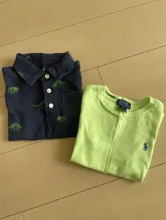 男の子半袖２点まとめ売り　ラルフローレン2/2T、baby GAP105サイズ