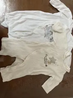 fillot de Bebe reduction　70 ロンパース2点セット