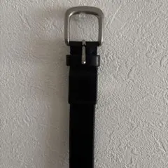 【美品】レザー ベルト ブラック