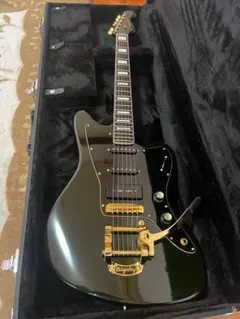 モズライト mosrite ギター 黒雲 ハードケース付き - メルカリ