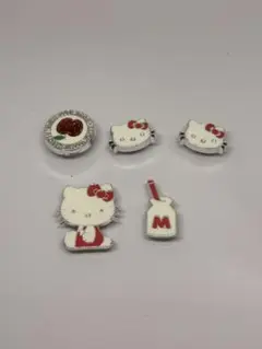 ハローキティ シューズアクセサリー ジビッツ　5個セット