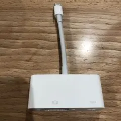 アップル純正 Apple Lightning-VGAアダプタ