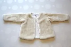 【Petit Bateau】プチバトー　ファーブルゾン　ジャケット　厚手　95㌢