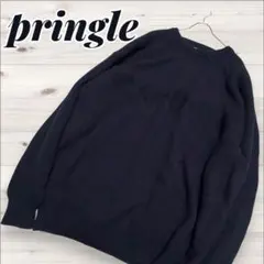 【最高級】プリングル　スコットランド製　XL クールウール　Vネックニット　黒 2026年最新】PRINGLE OF SCOTLAND メンズ ニット・セーターの人気
