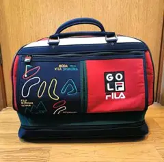 【FILA ボストンバッグ】シューズ収納付き ゴルフ ボストン型