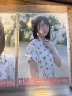 イコラブ　＝LOVE 生写真　佐々木舞香　青春サブリミナル　MV衣装　チュウ