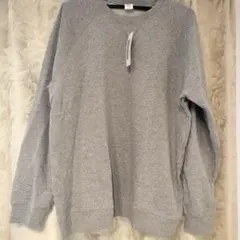 トレーナー　ライトグレー　LL