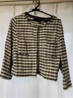 24時間限定お値下げ⏰未使用⭐️「エフデ」ノーカラージャケット