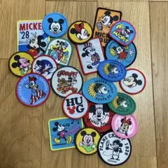 ディズニー　ワッペン　セット