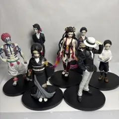 鬼滅の刃 堕姫 猗窩座　無惨　珠代　フィギュア 鬼ノ装など7体セット