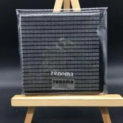 【新品】renoma PARIS ハンカチーフ 55×55cm ブラックのサムネイル