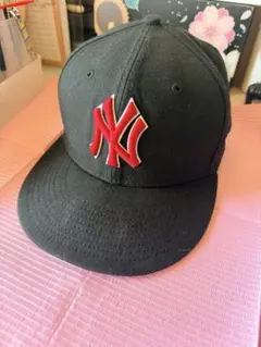New Era 59FIFTY ブラックキャップ 7 1/8 - メルカリ