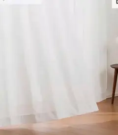 ミラーレースカーテン 2枚組