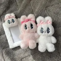 エスターバニー キーホルダー トレカホルダー ぬいぐるみ