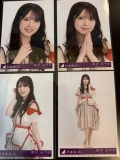 筒井あやめ 乃木坂46公式 ビリヤニ 封入 生写真 4種 コンプ