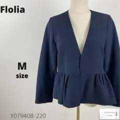 ブラック ノーカラージャケット