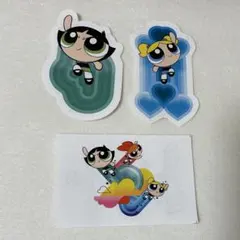 パワーパフガールズ ステッカー　3点セット