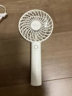 美品Francfranc FRAIS ハンディファン ホワイト