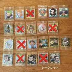 ワンピースウエハースシールlog8 バラ売り　１枚100円〜200円