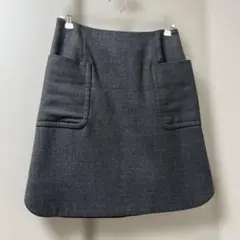 Noble SpicandSpan グレー ミニ スカート 36