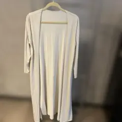 Re:EDIT アイボリー ロングカーディガン 長袖