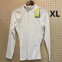 メンズヒートギアコンプレッション長袖モックシャツ XL（1369606）